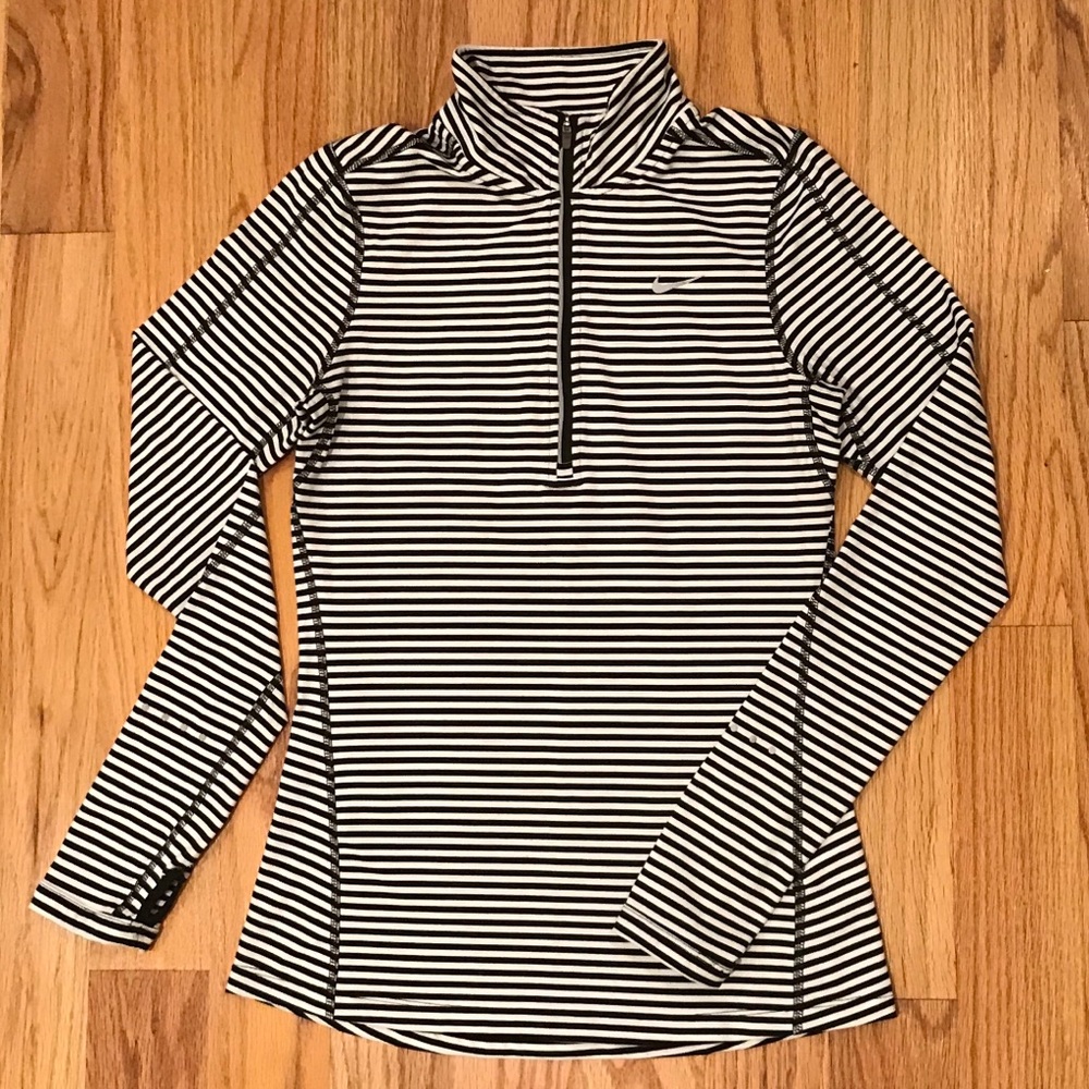 SoulCycle Nike Dri-FIT Stripe Half Zip Pullover XS